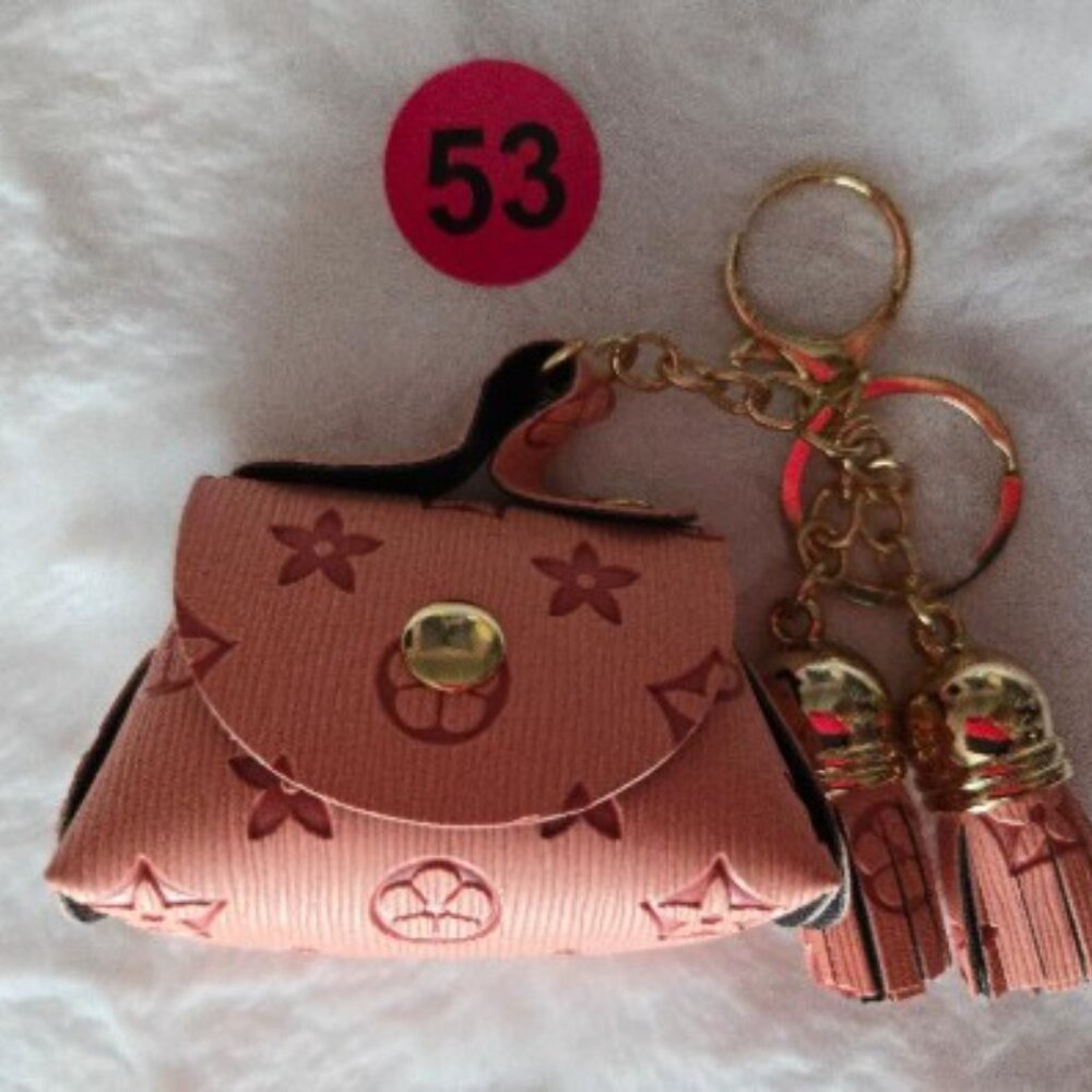 Mini Wallet Purse Bag Charm/Keychain SILVER or BLACK⭐️NWT - Picture 5 of 15